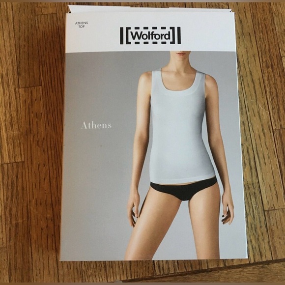 WOLFORD Athens Black Tank Top / Size Small / - Picture 9 of 10